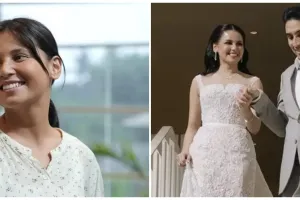 10 Momen pernikahan Yunita Siregar pemain ‘Home Sweet Loan’, berlangsung di hari valentine