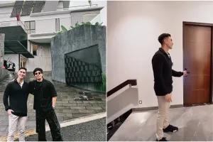 Masih single bangun rumah megah Rp 50 M, 9 potret walk in closet Verrell Bramasta ini bak toko sepatu