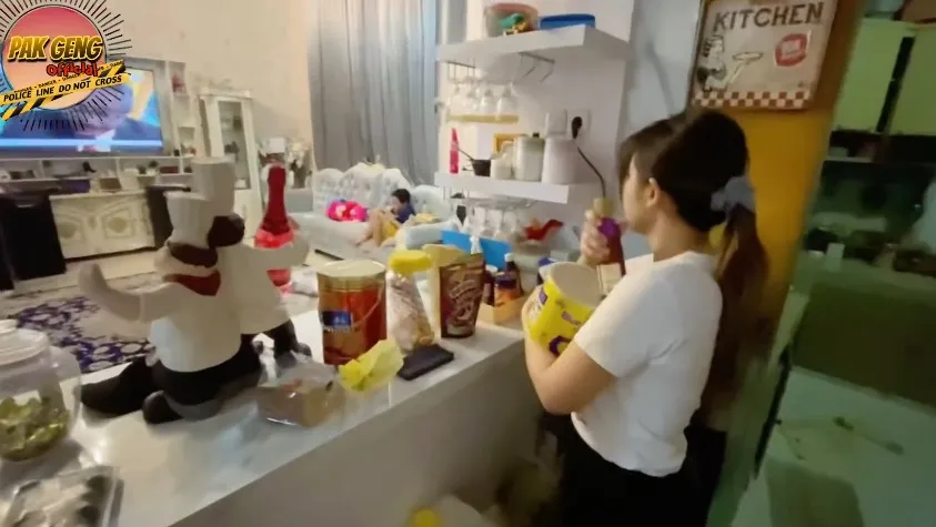 dapur Via Vallen di kampung © YouTube dapur Via Vallen di kampung © YouTube