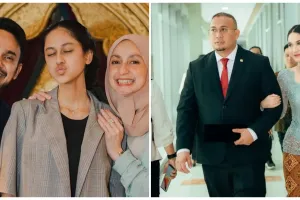 Pesona 6 seleb dampingi ayah di pelantikan, penampilan Asila Maisa bikin takjub