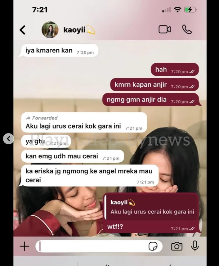 Eriska Nakesya dikabarkan cerai © berbagai sumber Eriska Nakesya dikabarkan cerai © berbagai sumber