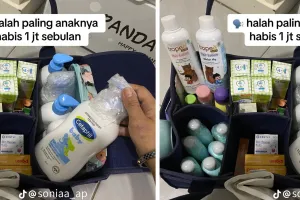 Totalnya bikin syok, ibu muda ini spill budget keperluan anaknya yang masih balita untuk sebulan