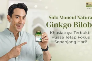 Sido Muncul Natural Ginkgo Biloba bikin tetap fokus puasa, ini 5 tanda tubuh perlu perhatian lebih