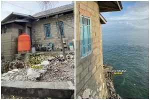 Rumah dinding batako ini punya view layaknya di resort mewah, 9 potretnya malah bikin ketar ketir