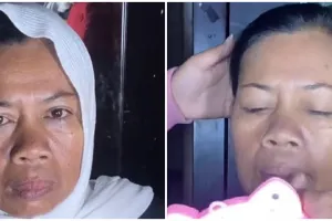 Wanita usia 48 tahun ini dirias MUA jadi pengantin hijab, transformasinya bikin lupa wajah aslinya