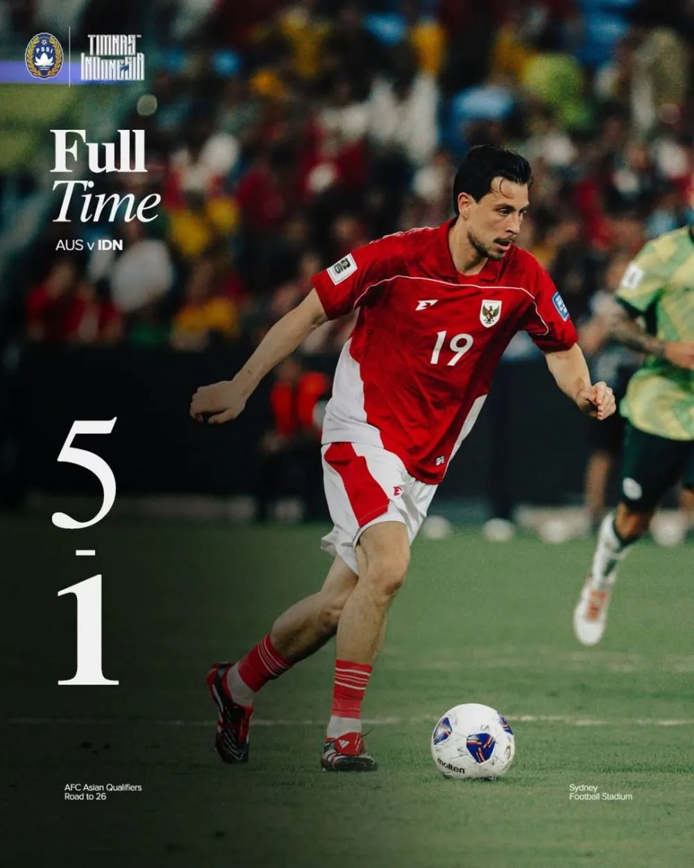 Timnas Indonesia VS Australia © 2025 brilio.net