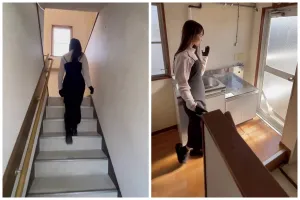 9 Potret rumah kontrakan sempit ini punya toilet dan dapur jadi satu, bikin nggak habis pikir