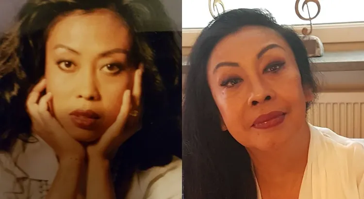 potret dulu dan kini Euis Darliah © berbagai sumber