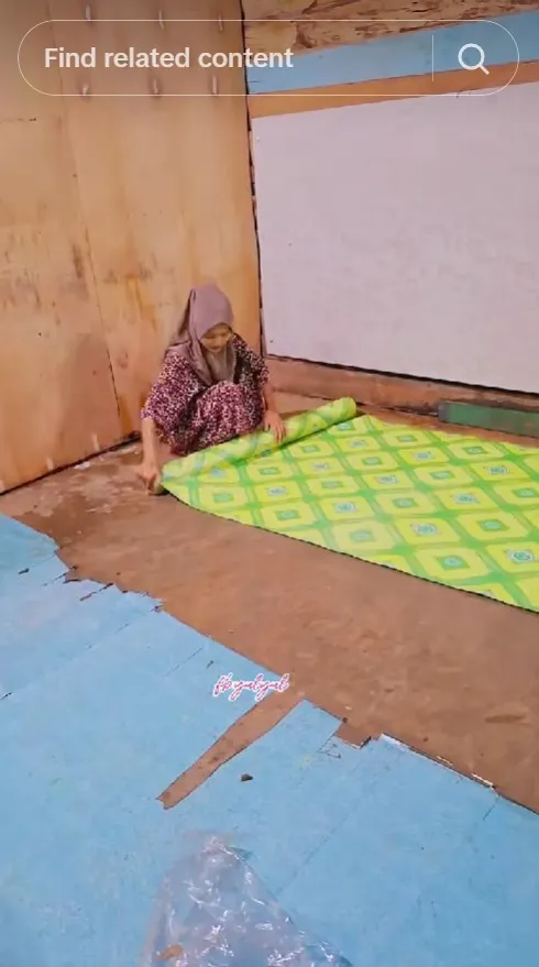 Niat makeover dapur jadul emak biar cantik © TikTok Niat makeover dapur jadul emak biar cantik © TikTok