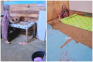Niat makeover dapur jadul emak biar kian cantik, 9 potret hasilnya bikin kurang sedap dipandang