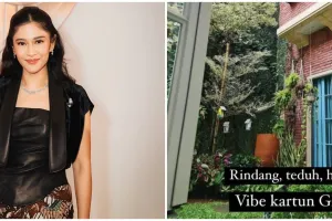 Vibes rumahnya ala Studio Ghibli, kamar mandi Dian Sastro bak perpustakaan, ini 9 potretnya