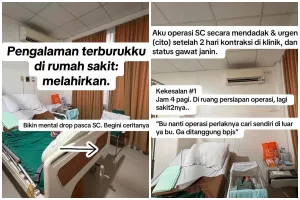 Wanita ini ngeluh dapat pelayanan buruk saat lahiran pakai BPJS, curhatannya tuai nyinyiran emak-emak