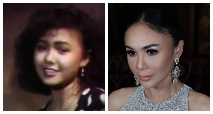 potret dulu kini Yuni Shara © berbagai sumber
