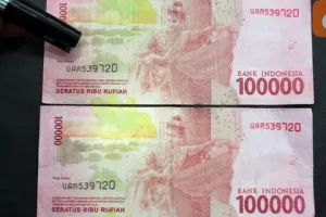 Sosok wanita artis drama kolosal edarkan uang palsu, 3 kali coba belanja pakai upal sebelum ditangkap