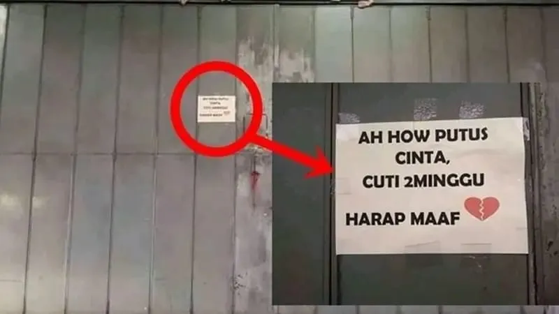 toko tutup nyeleneh berbagai sumber