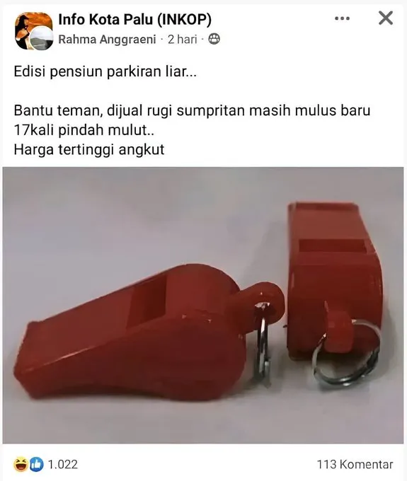 deskripsi jualan fb © Facebook