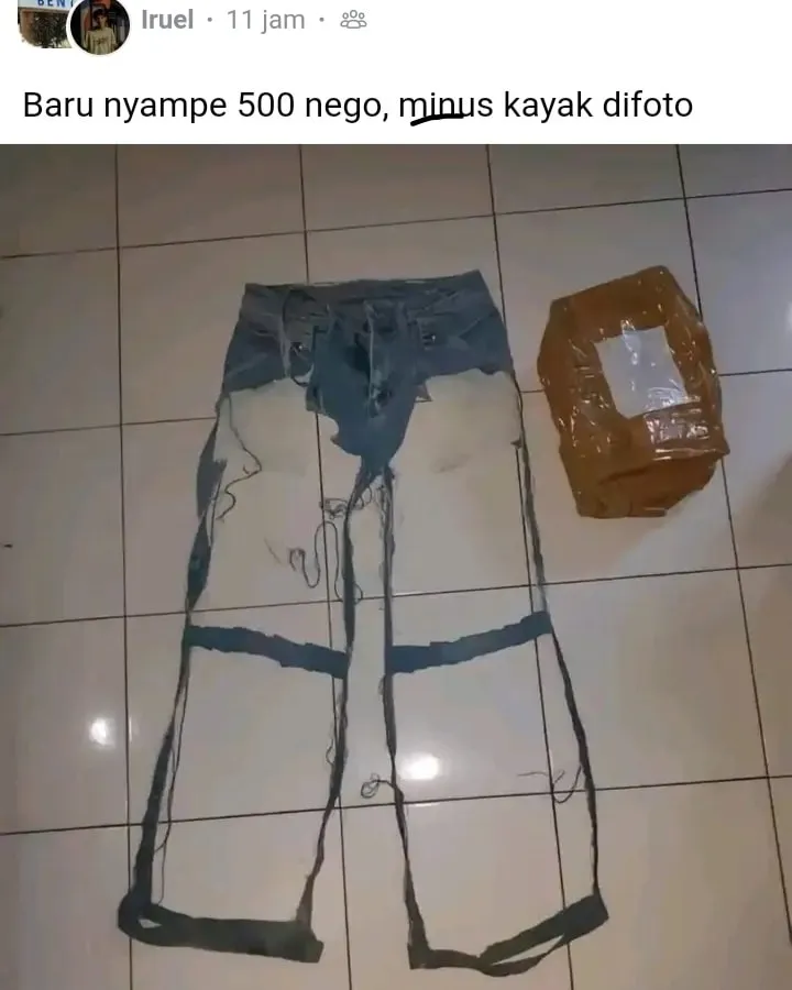 deskripsi jualan fb © Facebook