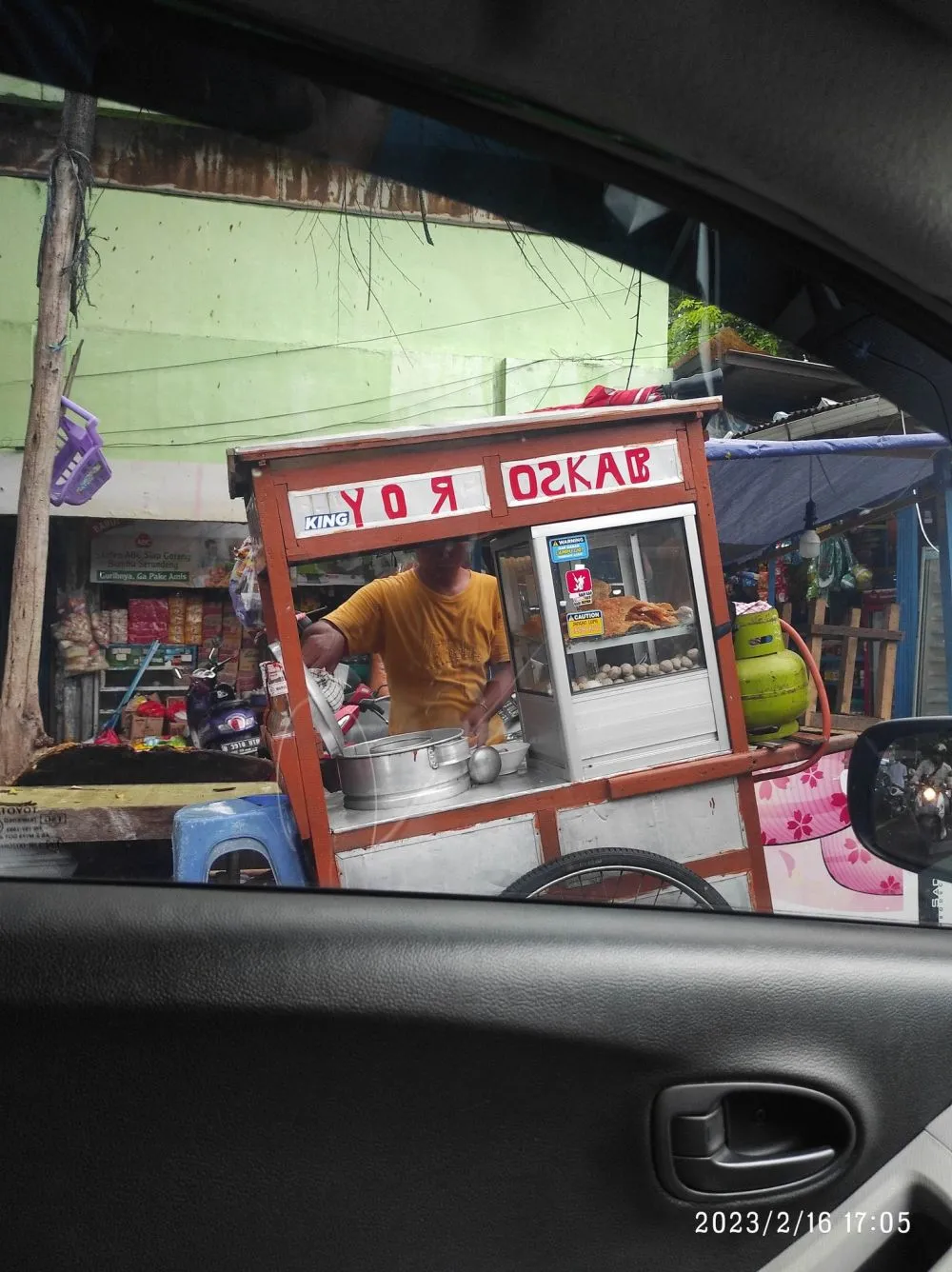 gerobak bakso keliling © X gerobak bakso keliling © X