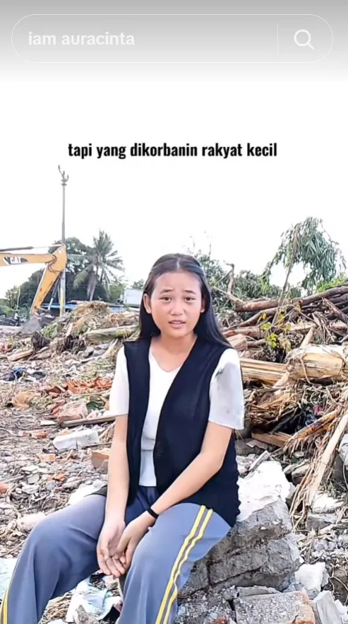 Potret Aura Cinta ABG viral © berbagai sumber Potret Aura Cinta ABG viral © berbagai sumber