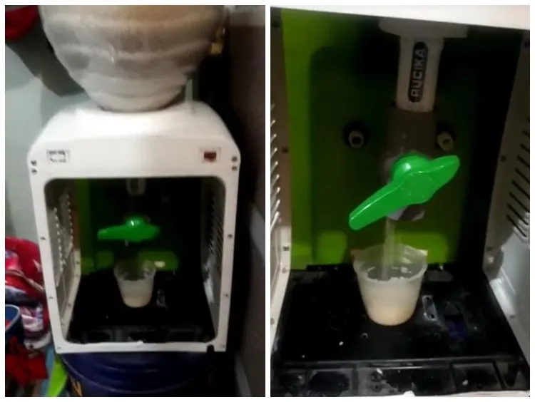 dispenser beras antikutu ala bapak-bapak © TikTok dispenser beras antikutu ala bapak-bapak © TikTok