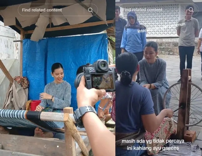 Potret terbaru Kahiyang saat kunjungan kerja © TikTok Potret terbaru Kahiyang saat kunjungan kerja © TikTok