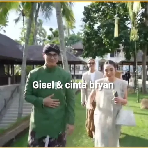 Gisella Anastasia kondangan bareng Cinta Brian © TikTok