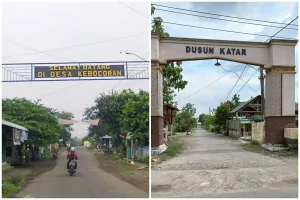 11 Potret lucu gapura nyeleneh ini desainnya absurd abis, yang lihat auto bingung mau salut atau ngaka