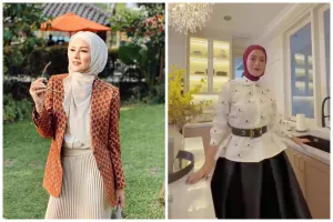 Punya dapur baru dengan tampilan mewah, begini 5 cara Olla Ramlan menata dapur agar elegan