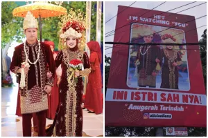 Viral wanita pasang reklame sindir selingkuhan suaminya ini tuai dukungan, pelakor auto ketar-ketir