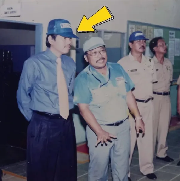 Potret Dedi Mulyadi saat masih muda © TikTok Potret Dedi Mulyadi saat masih muda © TikTok