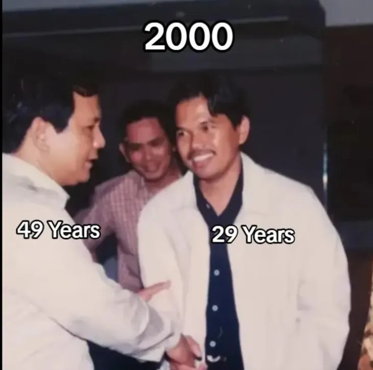 Potret Dedi Mulyadi saat masih muda © TikTok Potret Dedi Mulyadi saat masih muda © TikTok