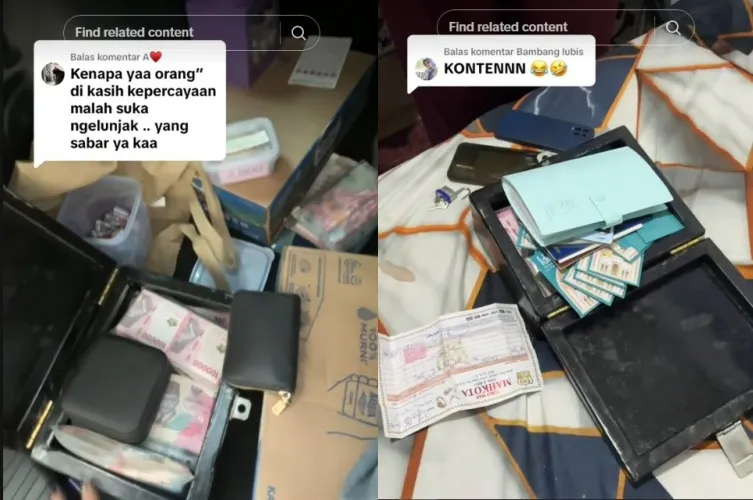 Viral wanita curhat uang 120 juta dicuri ART © TikTok