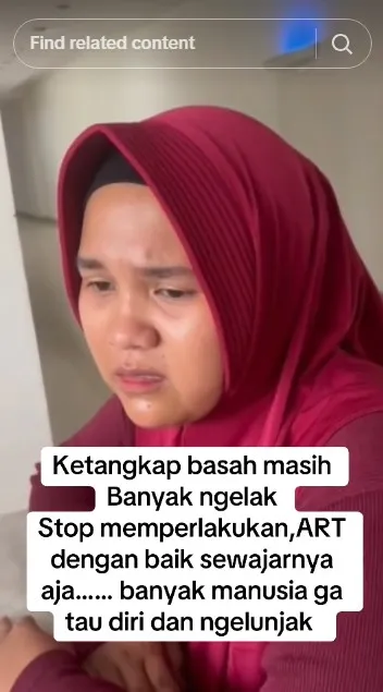 Viral wanita curhat uang 120 juta dicuri ART © TikTok