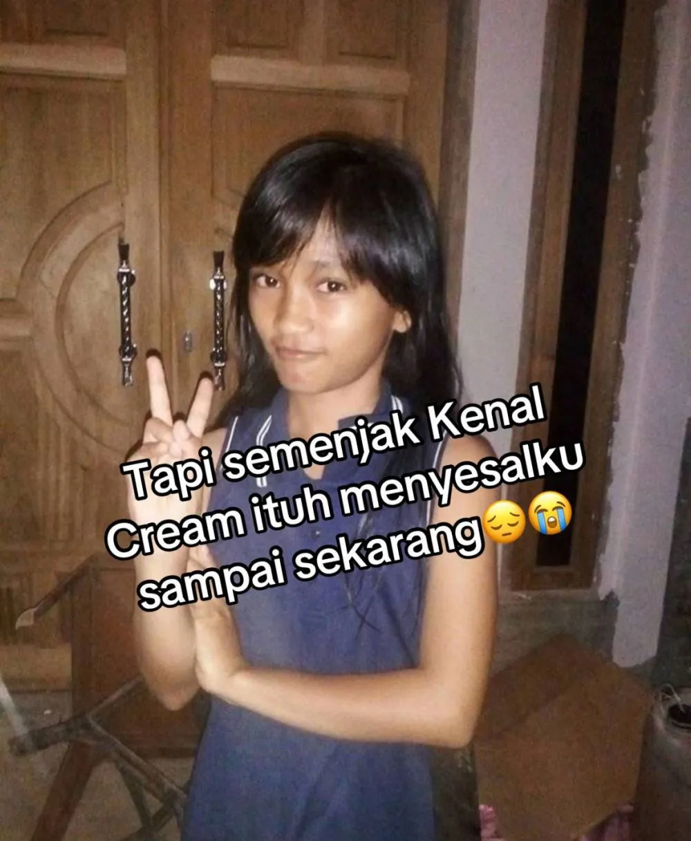 wajah wanita mulus jadi penuh bopeng © TikTok wajah wanita mulus jadi penuh bopeng © TikTok