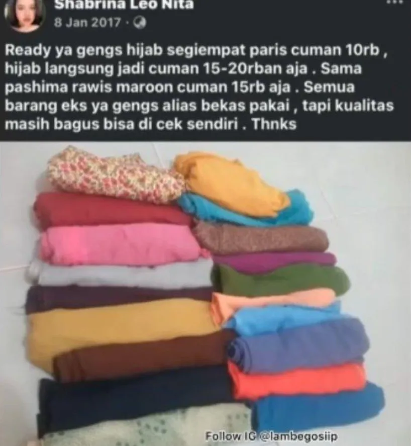 perjalanan hidup Shabrina Leanor  © berbagai sumber
