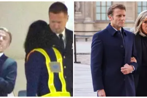 Video toyor suami saat di pesawat jadi omongan, 10 fakta sosok Brigitte Macron istri Presiden Prancis