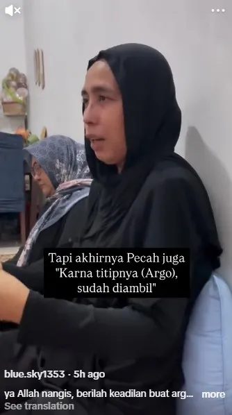 Curhat ibunda Argo mahasiswa UGM © berbagai sumber Curhat ibunda Argo mahasiswa UGM © berbagai sumber