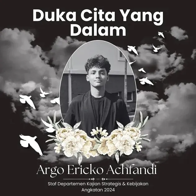 Curhat ibunda Argo mahasiswa UGM © berbagai sumber Curhat ibunda Argo mahasiswa UGM © berbagai sumber