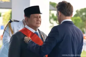Prabowo dapat Grand Croix de la Lgion d'Honneur dari Macron, pengakuan kehormatan tertinggi di Prancis