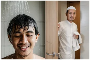 Bacaan niat mandi hari Raya Idul Adha, lengkap dengan waktu terbaik dan cara pelaksanaannya