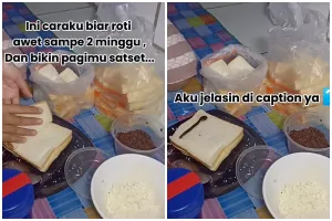 Roti tahan sampai 2 minggu? Ini trik simpan di freezer ala ibu-ibu cerdas biar sarapan makin sat set!