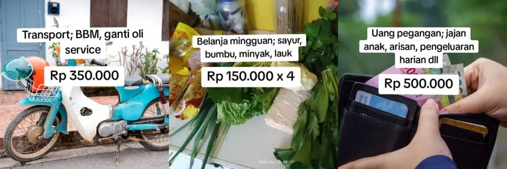 wanita ini spill caranya atur gaji suami © TikTok wanita ini spill caranya atur gaji suami © TikTok