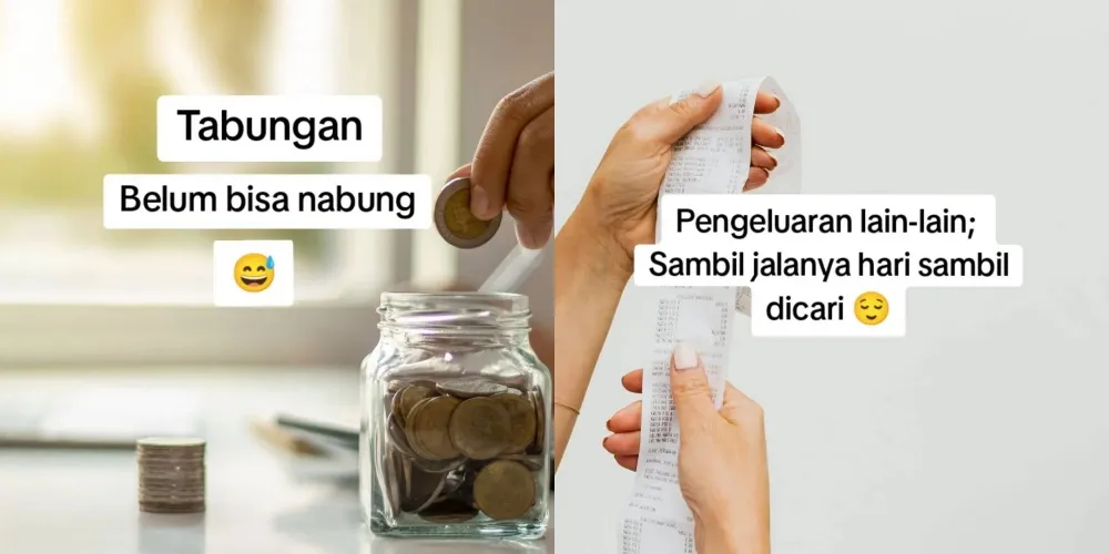wanita ini spill caranya atur gaji suami © TikTok wanita ini spill caranya atur gaji suami © TikTok