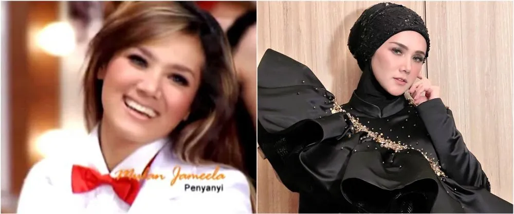 mulan jameela dulu dan kini bantah tudingan oplas © instagram