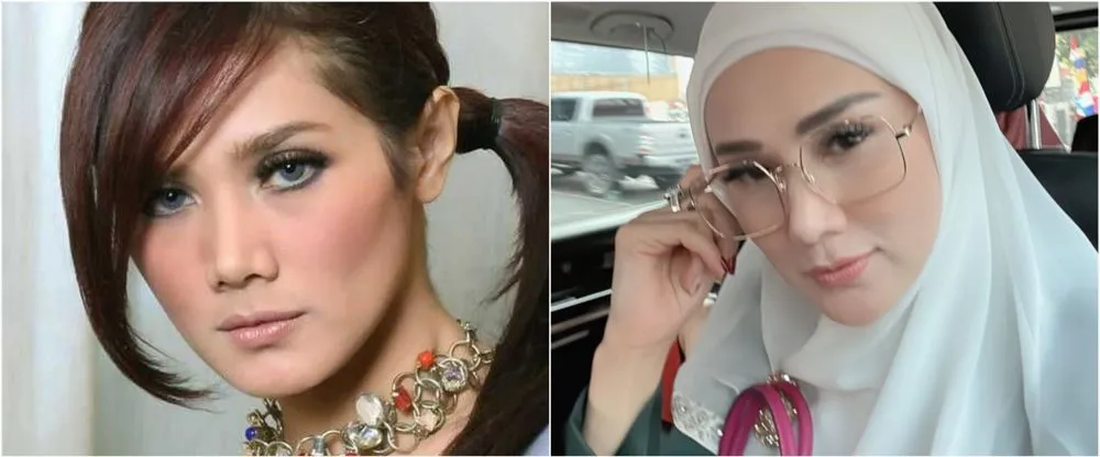 mulan jameela dulu dan kini bantah tudingan oplas © instagram