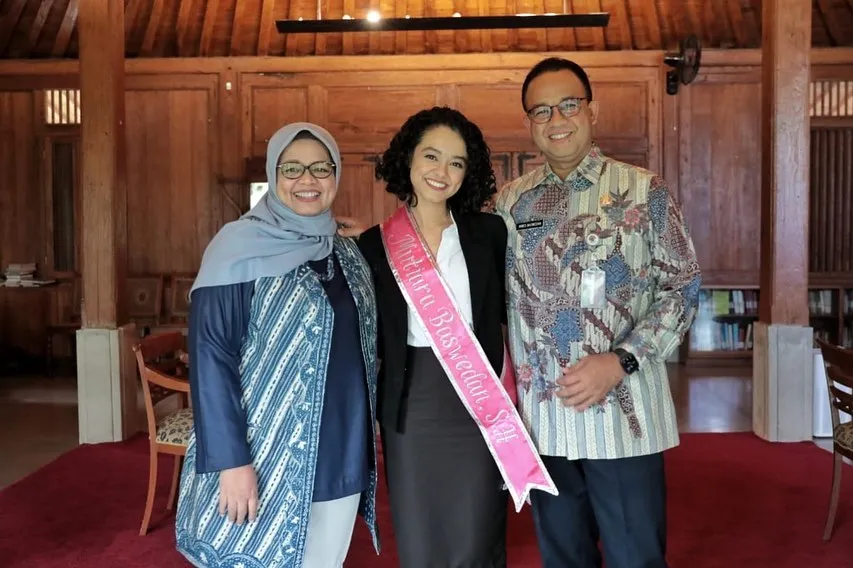 Mutiara Baswedan anak Anies Baswedan S2 di Universitas Harvard © 2025 Instagram