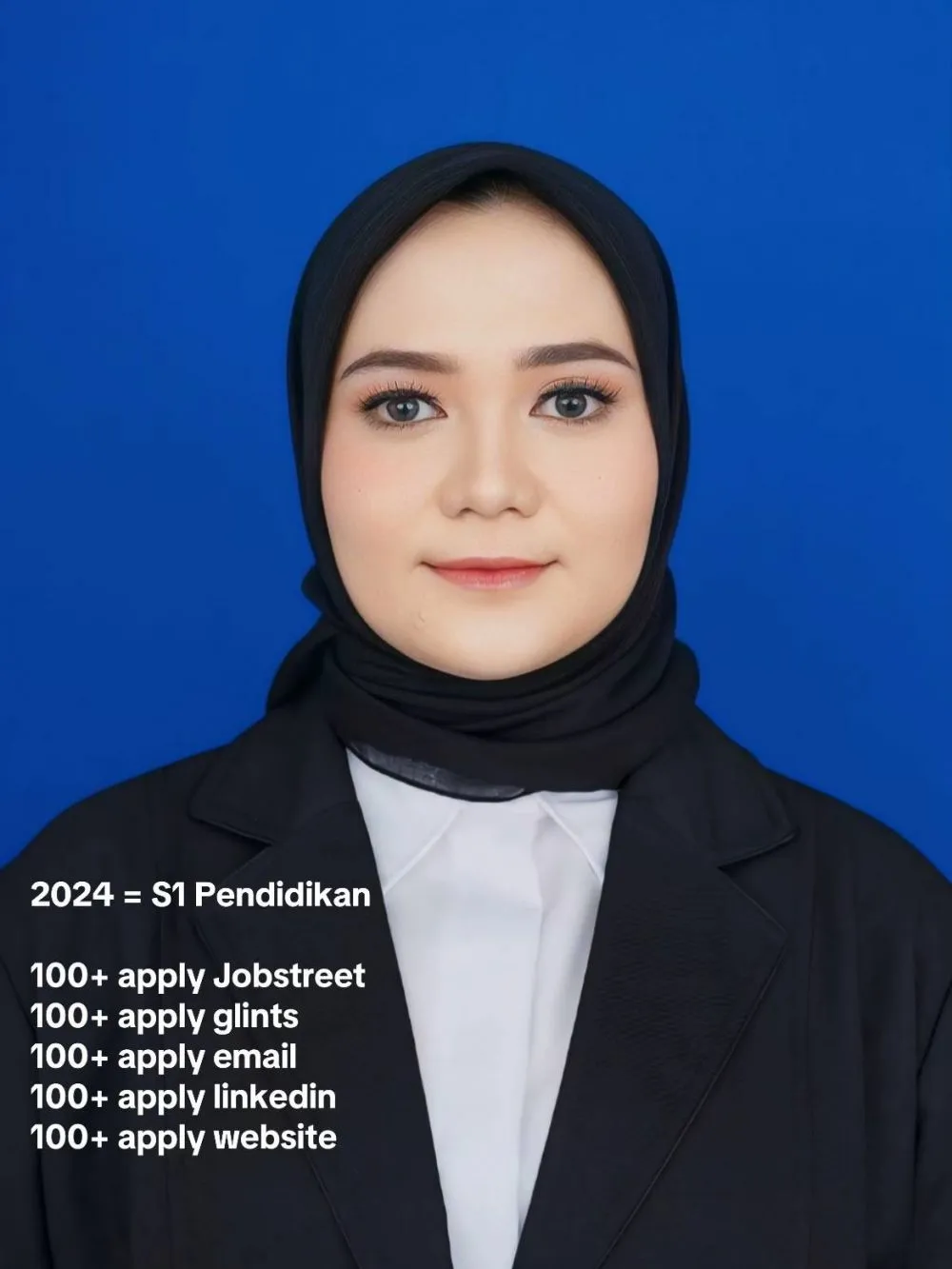 Wanita sarjana pendidikan ngeluh susah cari kerja © TikTok Wanita sarjana pendidikan ngeluh susah cari kerja © TikTok