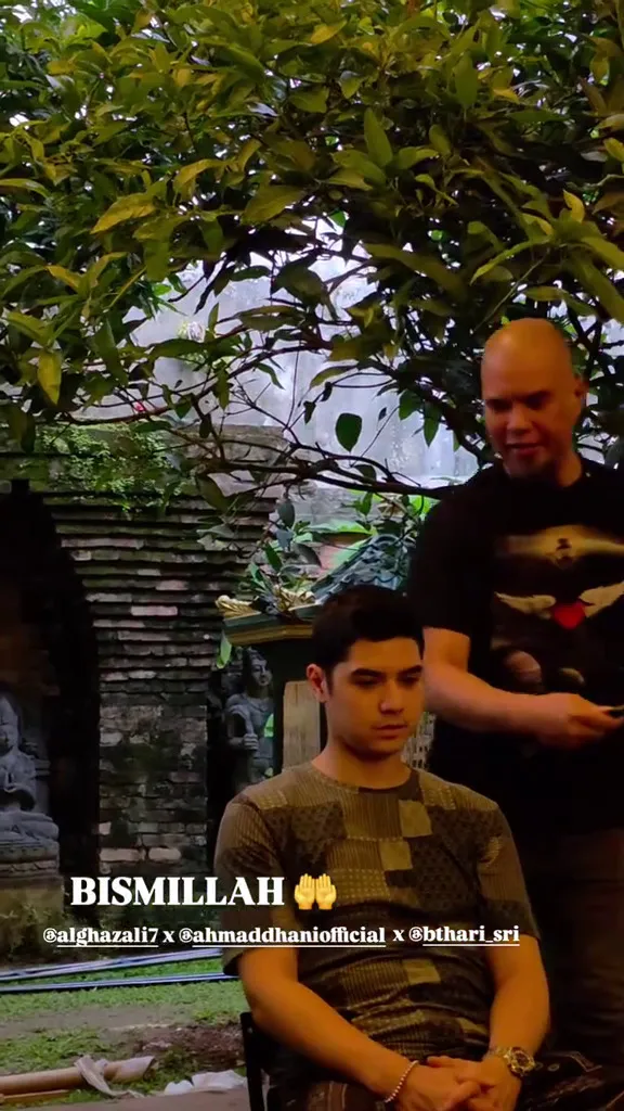 Gladi bersih siraman pernikahan Al Ghazali © 2025 brilio.net