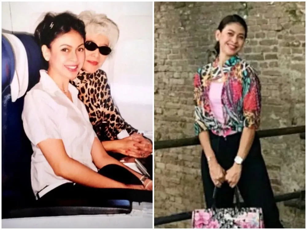 beda gaya indira soediro dulu sekarang © Instagram beda gaya indira soediro dulu sekarang © Instagram