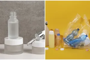 Bingung mau buang wadah skincare ke mana? Wanita ini punya triknya biar jadi dekorasi rumah estetik